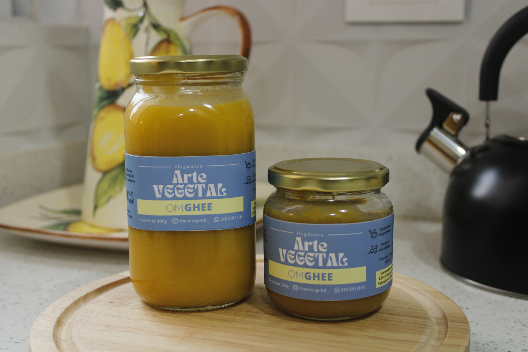Mantequilla Ghee Arte Vegetal — clarificada artesanalmente