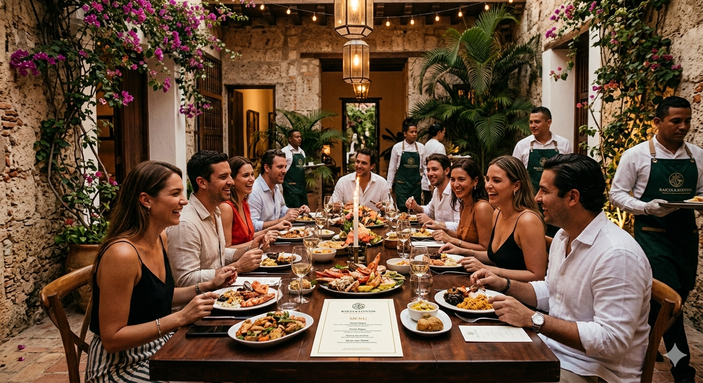 Cena privada — Centro Histórico, Cartagena